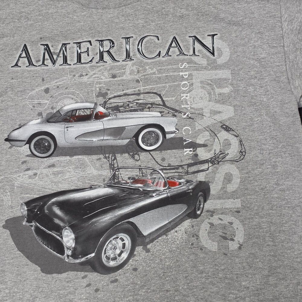 NWT, Corvette American Sports Car Classics Tee Shirt - Large